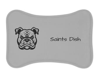 Personalized Pet Feeding Mat, Anti-Slip Dog Bowl Mat