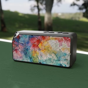 Jabba Bluetooth Speaker - Colorful Design Portable Speaker, Party Speaker, Wireless Bluetooth Sound System, Music Lover Gift, Home Decor
