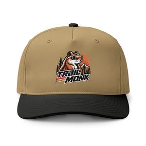 Trail Monk Fox Logo Cap | Outdoor Hiking Patch Hat