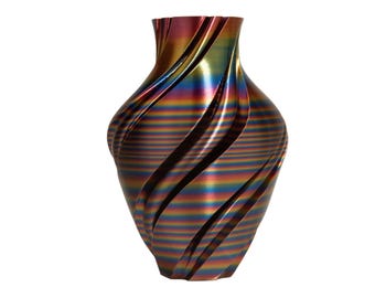 Spiral Vase Twisted modern design in over 70 colors for dried and fresh flowers and waterproof Wedding Gift for table setting
