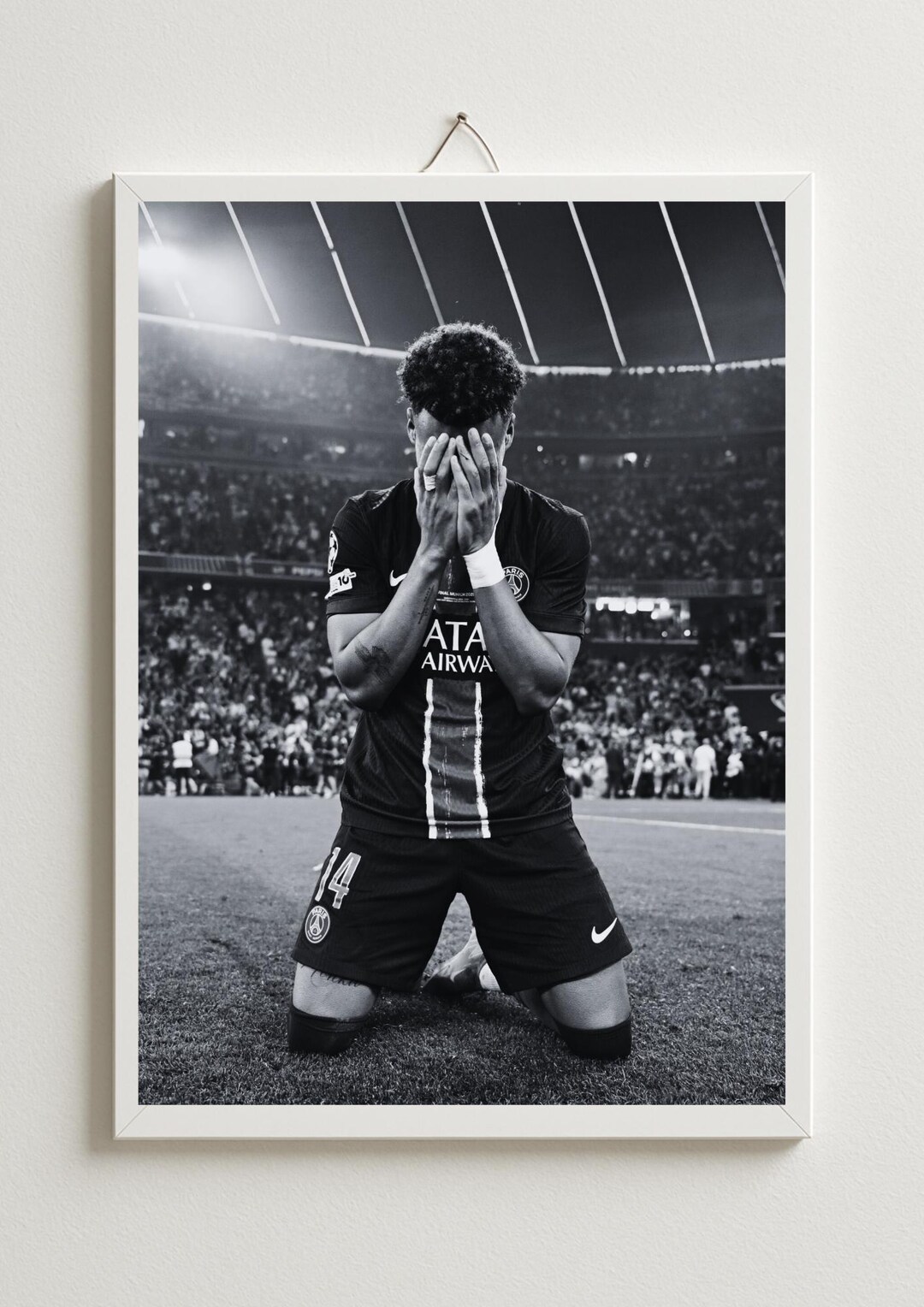Poster [A4] - Désiré Doué PSG [4] - Etsy