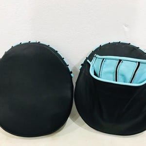Professional Boxing MMA Punching Mitts, Boxing Training Focus Pads, Personalized Birthday Gift for him, Handmade Leather Pad, Unique Gifts