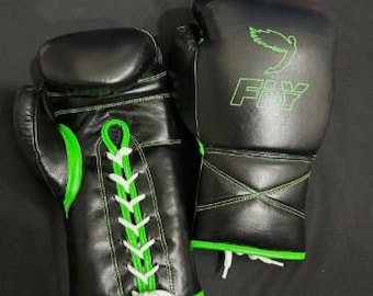Genuine Cowhide Leather Fly Boxing Sparring Gloves, High-Quality New Leather Personalized Boxing Gloves, Punching Gloves for Men and Women