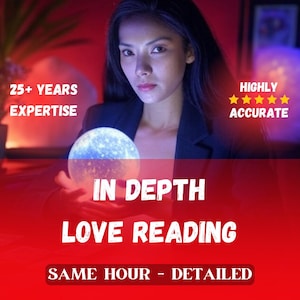 Love Psychic & Tarot Reading Same Hour In-Depth  | Find Clarity in Your Relationships | Relationship Tarot Guidance, Soulmate Reading