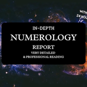 Rapport de numérologie complet 2025 / Chemin de vie / Numérologie dans le thème natal / Meilleur rapport de numérologie approfondi / Destin / Prévision de numérologie
