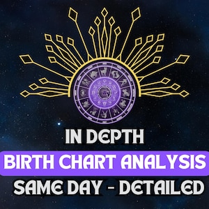 Birth Chart Analysis | Detailed Astrology Insights | Same Day Natal Chart Analysis | In-Depth Astrology | Vedic Astrology Birth Chart
