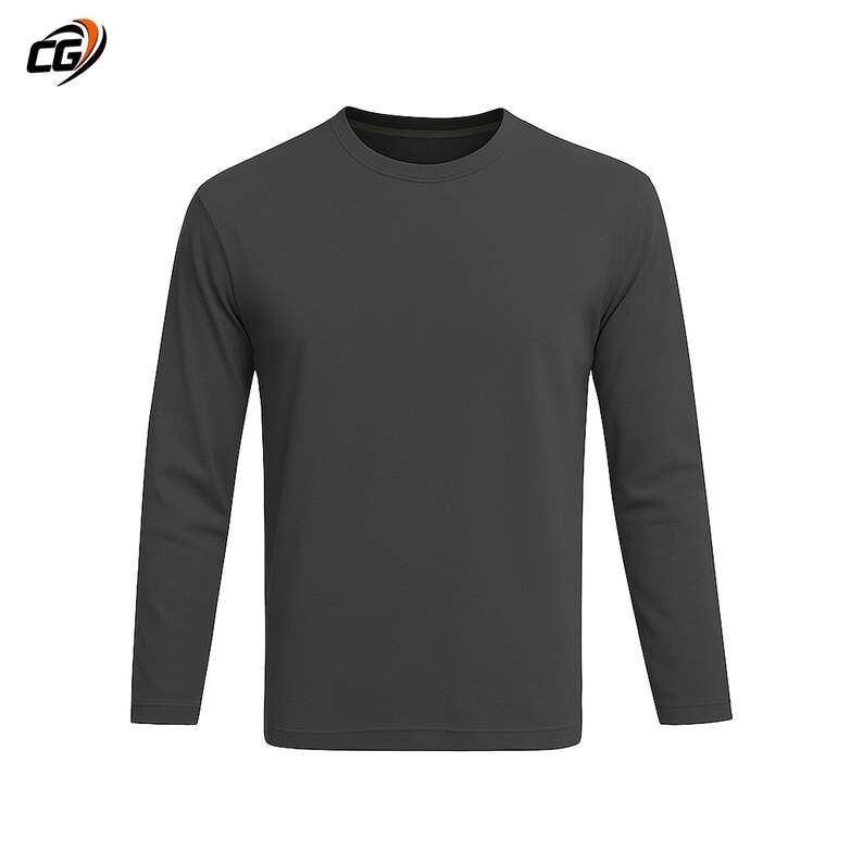 Front view of red Kevlar-lined motorcycle T-shirt with protective fabric for men and women