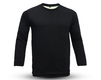 Kevlar-Lined Motorcycle Shirt: Protective Biker Tee, Reinforced Riding Gear, Abrasion-Resistant Streetwear