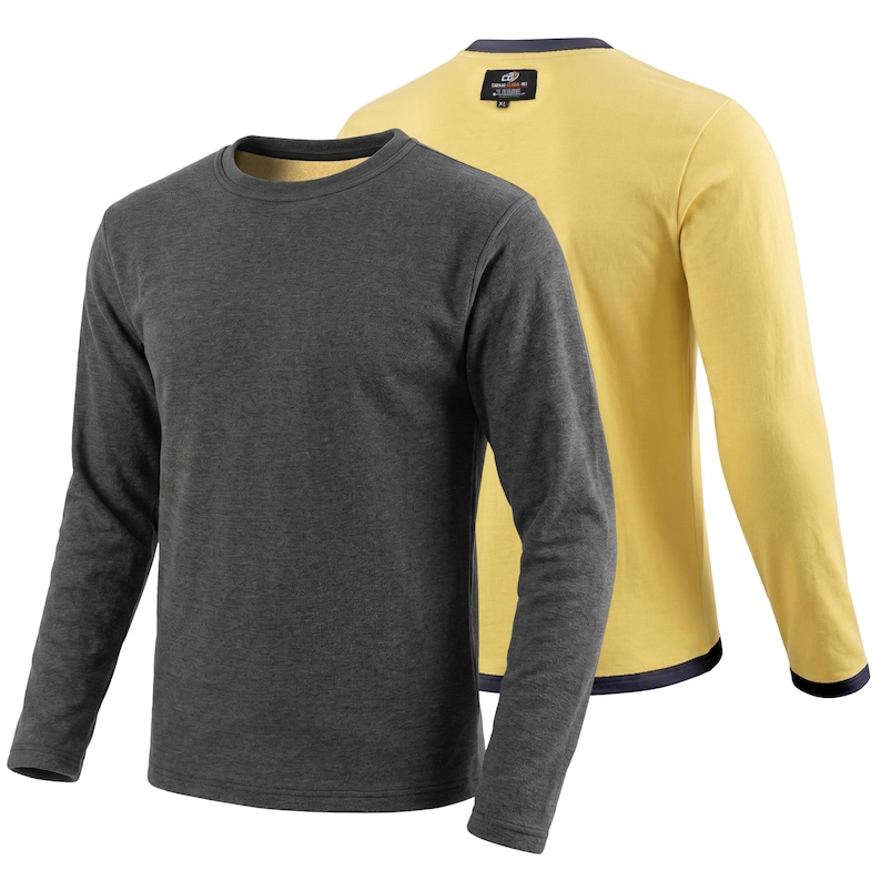 Camiseta de motociclista con forro de aramida, resistente a la abrasión, para motociclistas 1.0 charcoal
