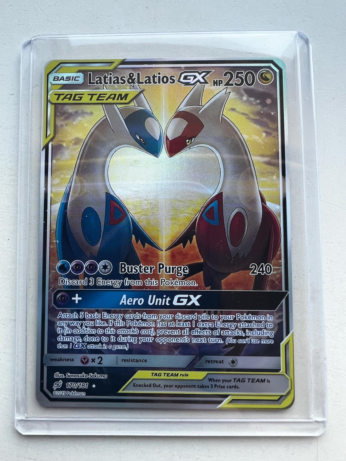 Rwp Card Pokemon Latias & Latios Team up PROXY Card - Etsy