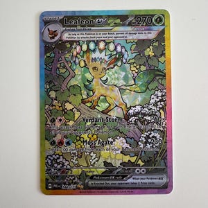 Pokemon Blatteon Ex Prismatic Evolutions PROXY Karte