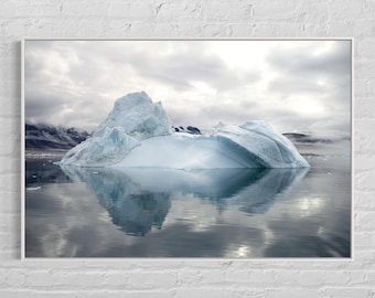 Stampa artistica, Iceberg della Groenlandia, Arte murale