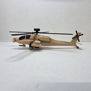 3D Printed AH-64 Apache Helicopter