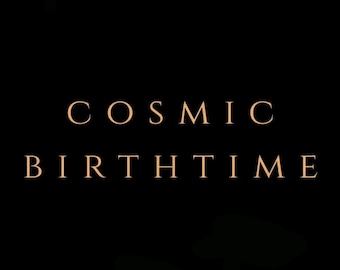 Astrology Birth Time Rectification. Includes a Beautiful, Personalised Hardcopy Report | Find Your True Birthtime to Unlock Your Birth Chart