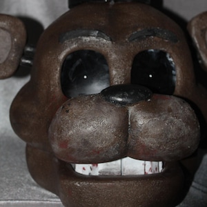Feddy Frazbear Inspired Helmet for Cosplay or Display