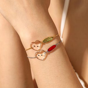 忘れな草の種入り誕生石メモリアルブレスレット。流産のお祝い、赤ちゃんの死を悼む方への贈り物、悲しみに暮れるお母さんへの贈り物、彼女への意味深い贈り物