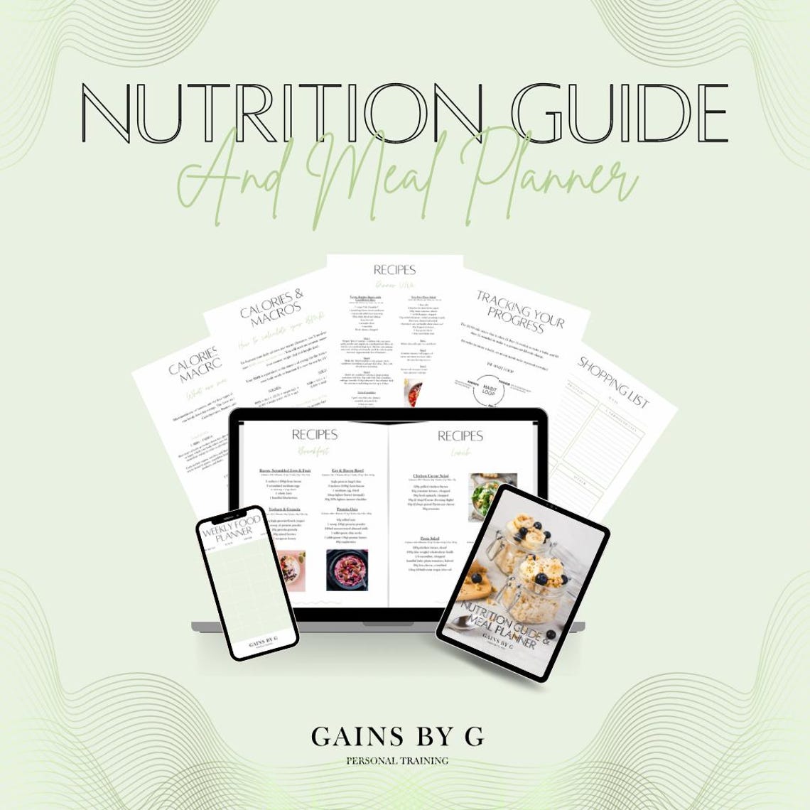 Nutrition Guide & Meal Planner | Healthy Eating Made Simple - Etsy