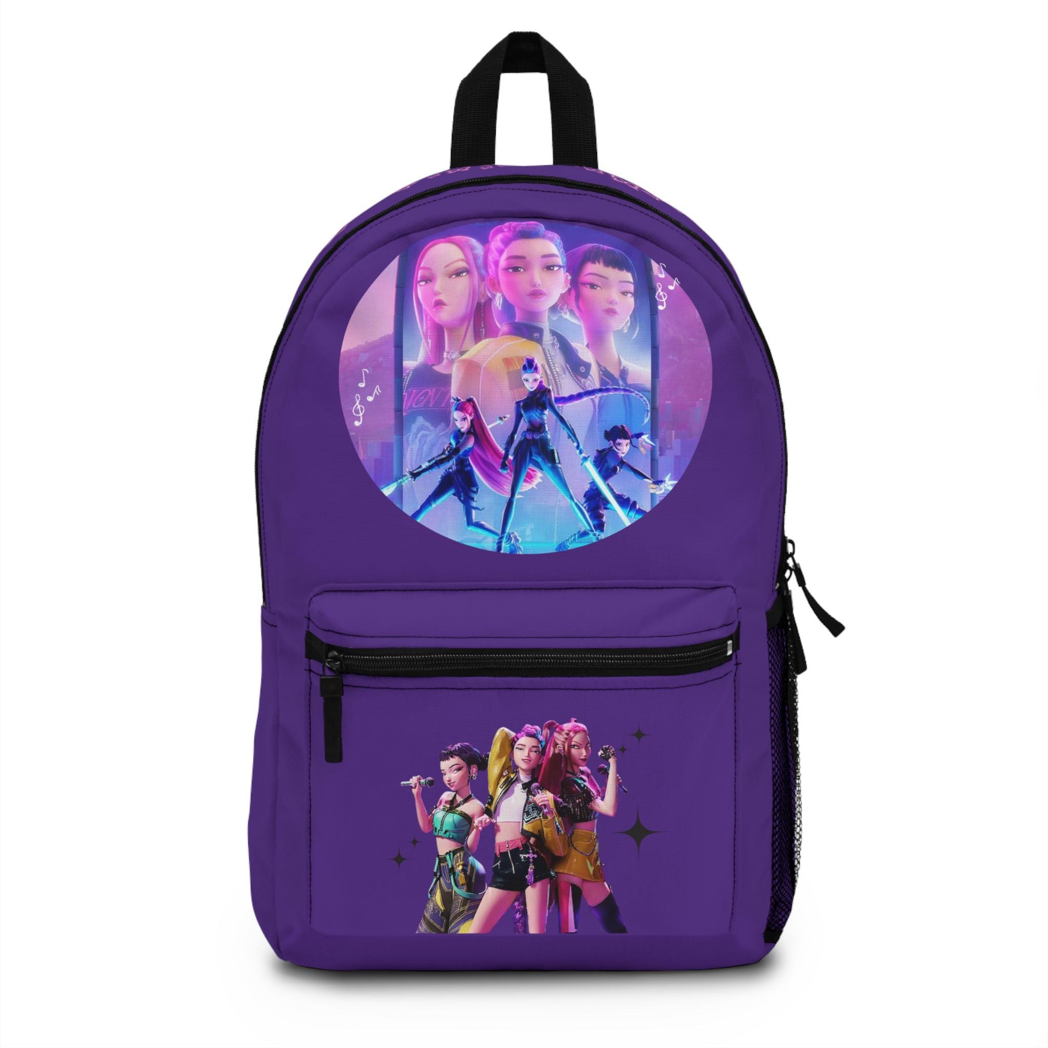 Kpop Demon Hunters Kinderrucksack - Huntrix Huntr/X Fan Merch Schultasche