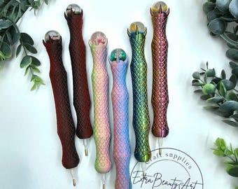 Dragon Claw multiplacer Diamond art push in tip art tool Diamond Painting Accessorie Incapsulated Globe Fantasy Design Rhinstoning Craft pen