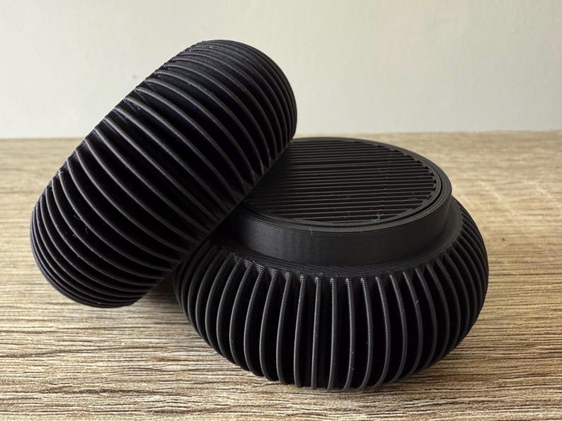 Ribbed Object Engagement Ring Box, Wedding Ring Display Case - Photography Prop - Etsy