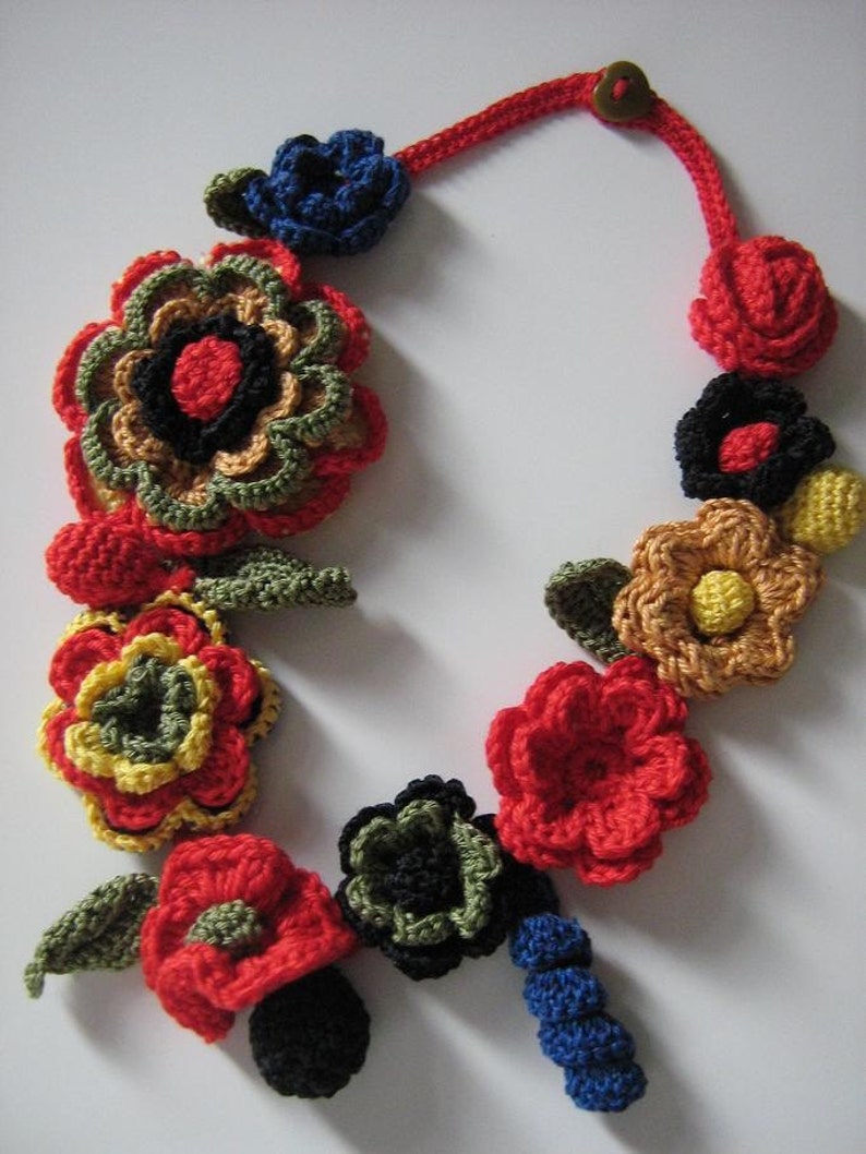 CROCHET JEWELRY MULTICOLOR image 1