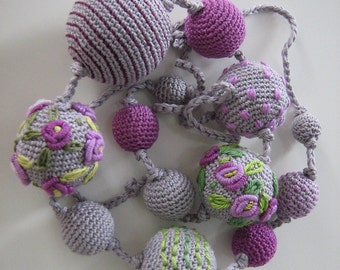 Crochet necklace - Monami