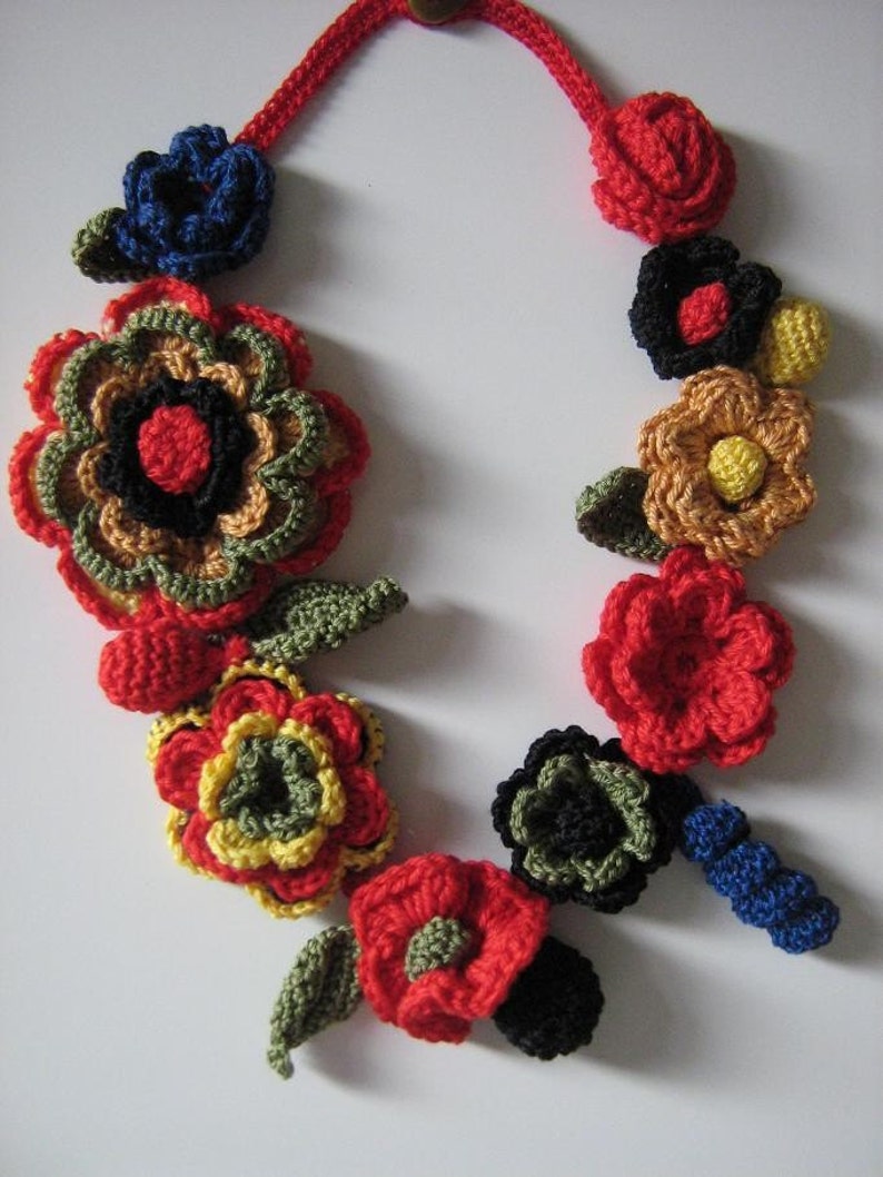 CROCHET JEWELRY MULTICOLOR image 4