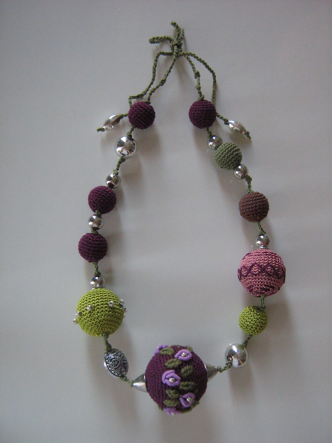 Crochet Jewelry Monami Etsy