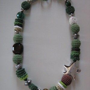 Crochet jewelry - Monami
