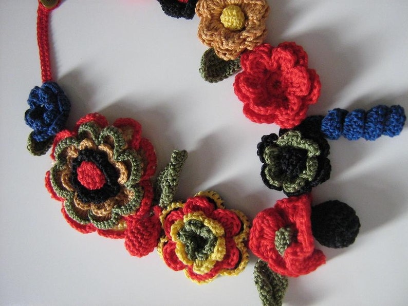 CROCHET JEWELRY MULTICOLOR image 2