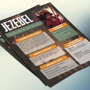 Izebel: de koningin die Israël tot afgoderij leidde | Informatieblad en studiegids voor de kinderbijbel