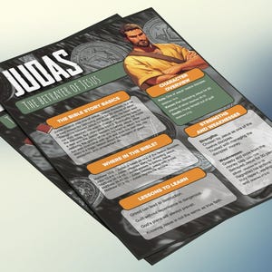 Judas: de verrader van Jezus | Informatieblad en studiegids voor de kinderbijbel