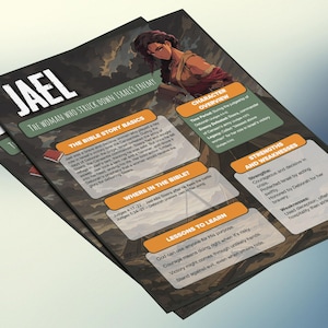 Jaël: de vrouw die de vijand van Israël versloeg | Informatieblad en studiegids voor de kinderbijbel