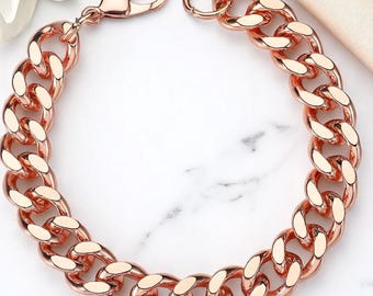 Cavigliera Catena Fine Tonda In Rame - Doppio Giro - Unisex - Foto 10