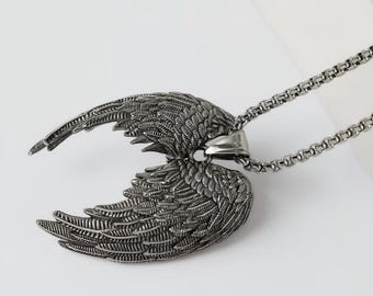 Silver Wings Necklace