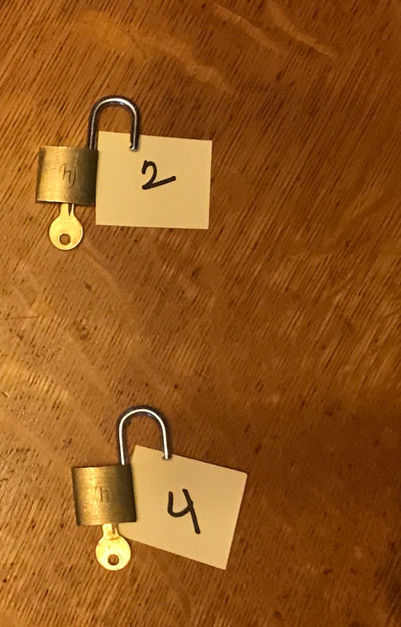 Hartmann Luggage Padlock Lock With Key 