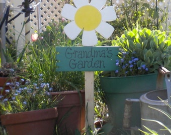 Yard sign 360 -  Grandma's Garden Daisy