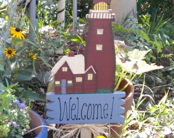 Yard Sign 94 - Lighthouse Welcome