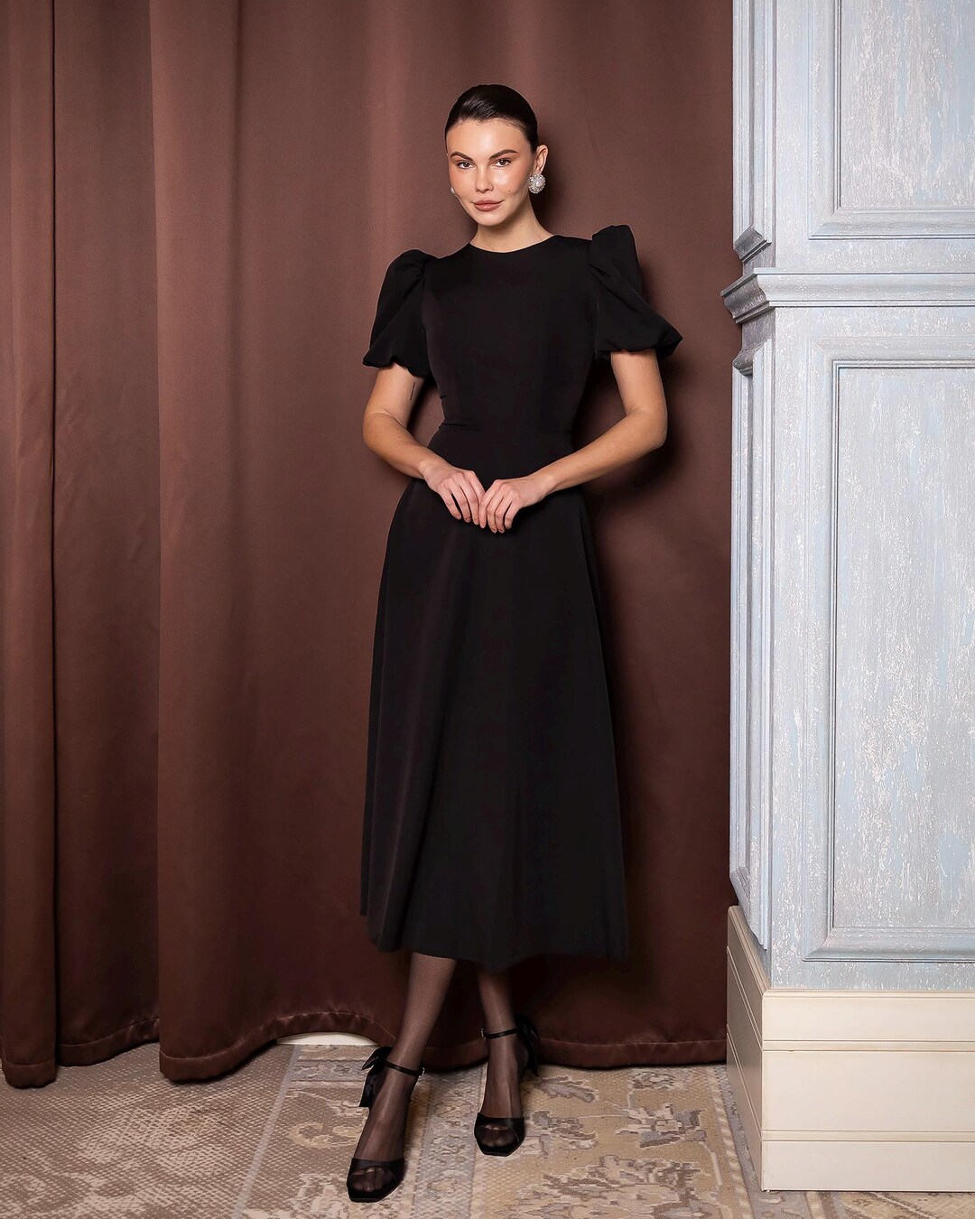 elegant black dresses for party Amazon.com: Long Formal Women Gowns Evening WK52-ExclusionANZ Color:Grey Chic Gothic Cross Lolita