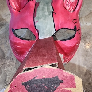 Therian Mask &quot;Strawberry&quot; the Stawberry Fox.