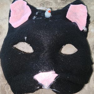 Therian Mask &quot;Moon&quot; the black cat.