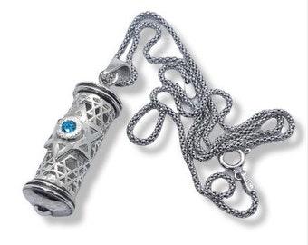 925 Silver Star of David Pendant ,Jewish Jewelry ,Holy Land Israel Magen David Charm,Unisex Pendant