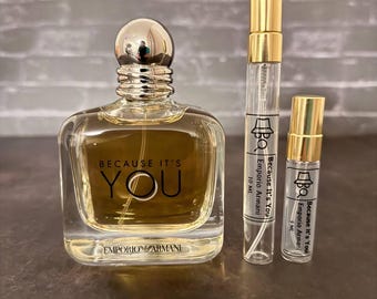 Porque eres tú Eau de Parfum / 5 decantadores de 10 ml / 100% auténtico