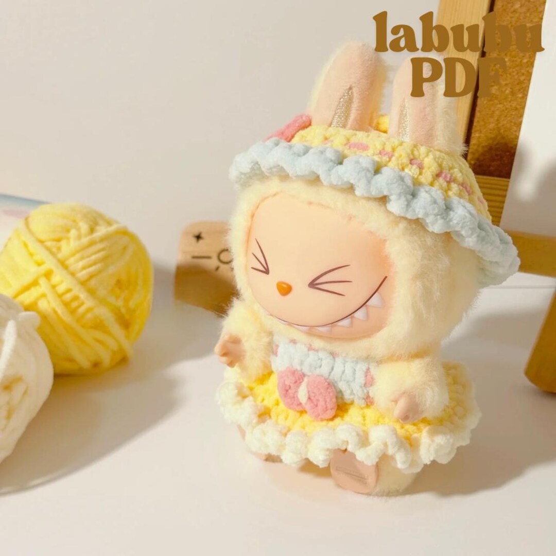 Labubu Personnalisation haut de gamme pour vêtements - Patron de tenue ...