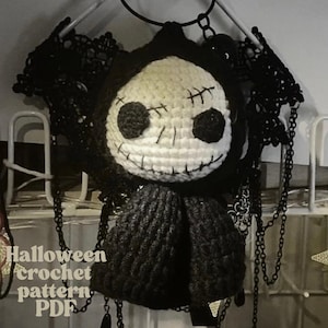 Spooky Ghost Crochet Pattern/Halloween Crochet/No Sew Halloween Amigurumi Patterns/Crochet Ghosts/Halloween Decorations/Halloween Svg