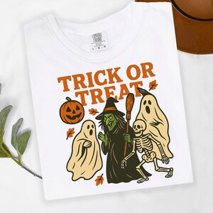 Trick or Treat PNG, Halloween Sublimation, Halloween Png, Kids Halloween Png,  Halloween Png, Spooky Png, Funny Halloween Design, Trick Png