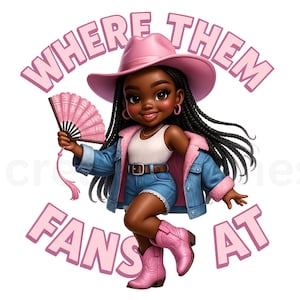 Where Them Fans At Png, Black Girl Png, Ground Steppin’ T-shirt Digital PNG, printable Stylish Boots Design, Black Girl Design, Digital File