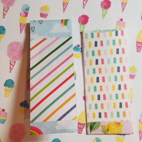 Self Adhesive Mini Tidbit Notepad