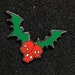 Suzy Coyote reviewed Holly and Ivy Skull and Bats Gothic Christmas Halloween Enamel Pin