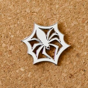 Nightmare Before Christmas Spider Snowflake Enamel Pin image 3